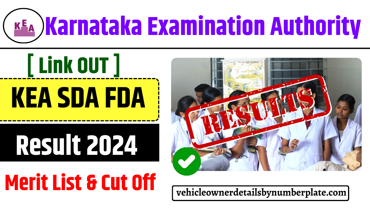 KEA SDA FDA Result 2024 [ Link OUT ] Merit List & Cut Off- Download PDF