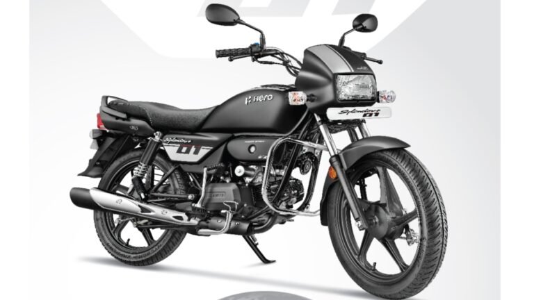 Hero Splendor Plus xtec Details 2024